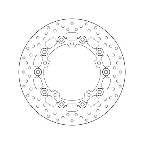 disco de freno moto brembo fijo serie oro 78b40837