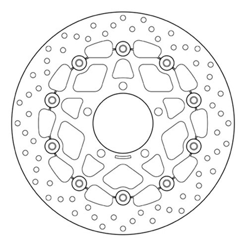 disco de freno moto brembo fijo serie oro 78b40840