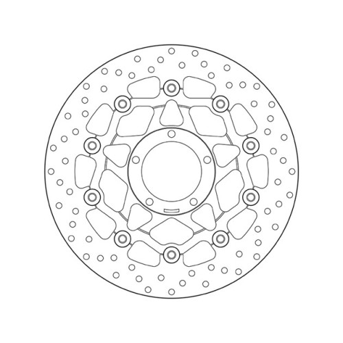 disco de freno moto brembo fijo serie oro 78b40845