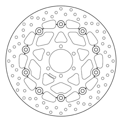 disco de freno moto brembo fijo serie oro 78b40850