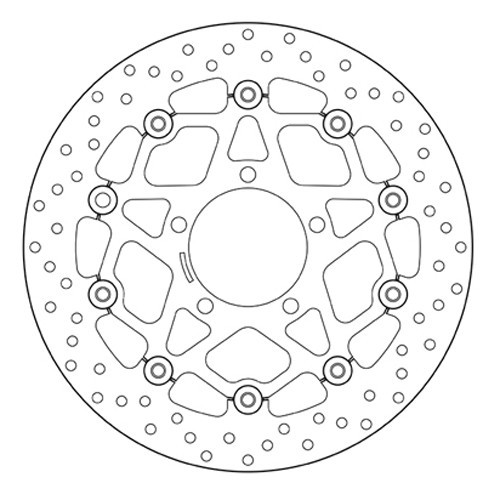 disco de freno moto brembo fijo serie oro 78b40861