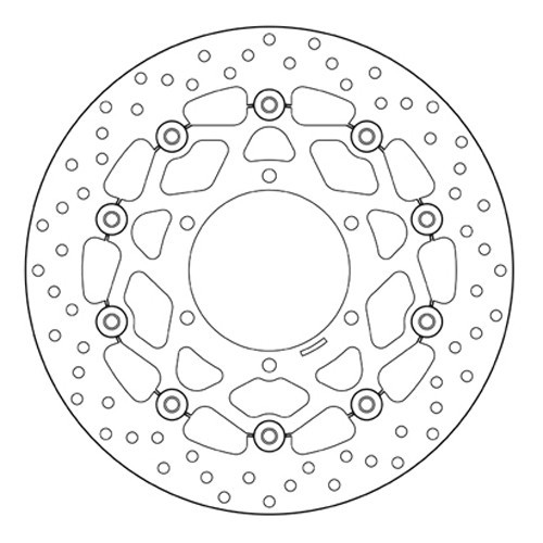 disco de freno moto brembo fijo serie oro 78b40863