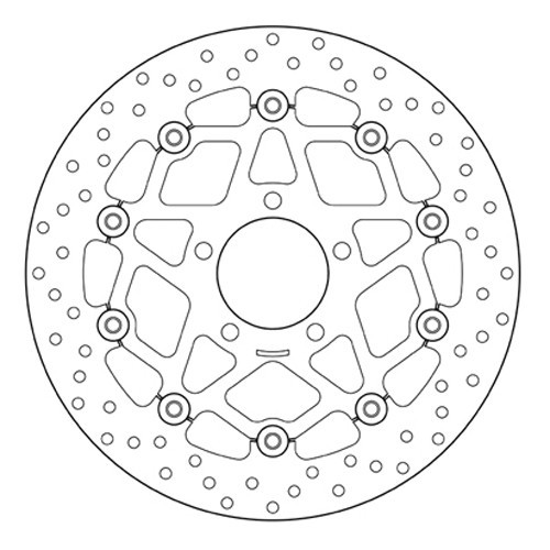 disco de freno moto brembo flotante serie oro 78b40865