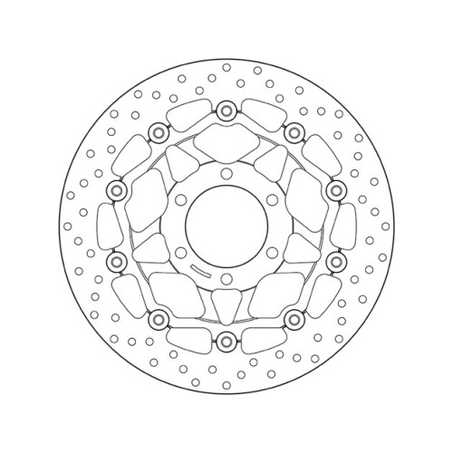 disco de freno moto brembo fijo serie oro 78b40874