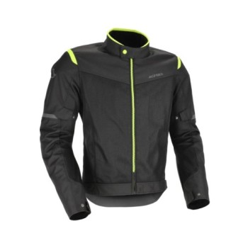chaqueta acerbis ce ramsey vented 2 0 color gris y amarillo 0026149 318