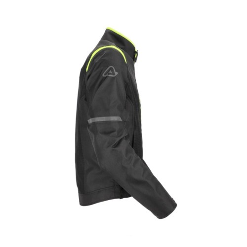 chaqueta acerbis ce ramsey vented 2 0 color gris y amarillo 0026149 318
