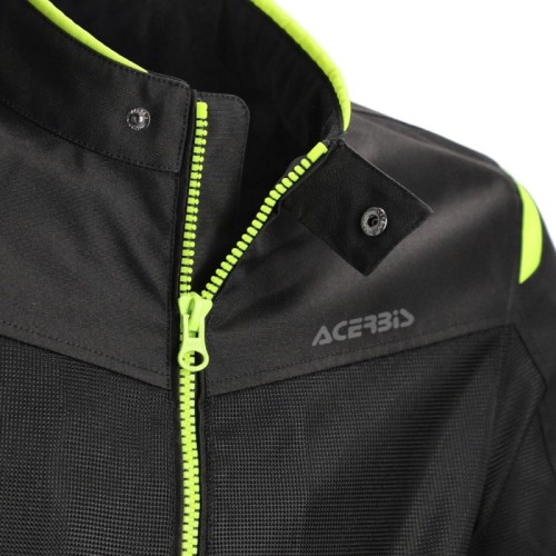 chaqueta acerbis ce ramsey vented 2 0 color gris y amarillo 0026149 318