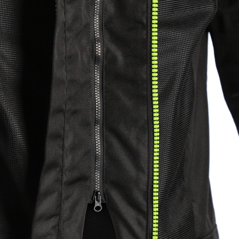 chaqueta acerbis ce ramsey vented 2 0 color gris y amarillo 0026149 318