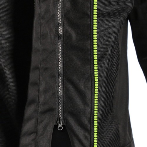chaqueta acerbis ce ramsey vented 2 0 color gris y amarillo 0026149 318