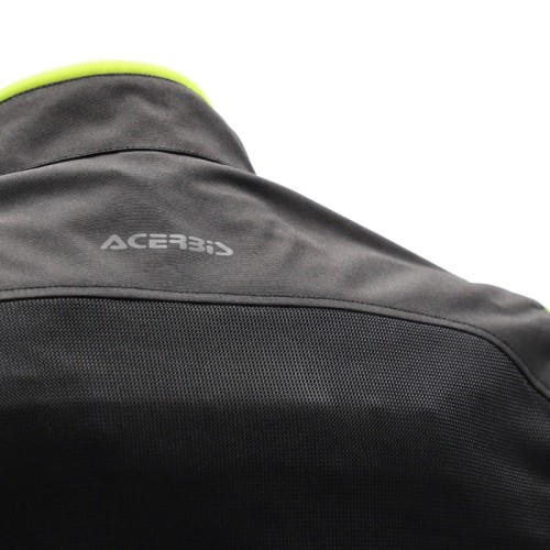 chaqueta acerbis ce ramsey vented 2 0 color gris y amarillo 0026149 318