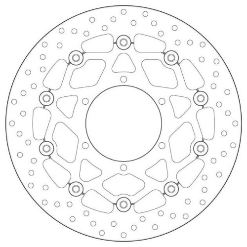 disco de freno moto brembo fijo serie oro 78b40884
