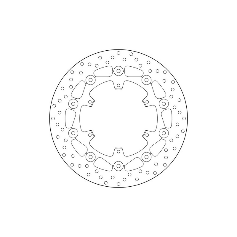 disco de freno moto brembo fijo serie oro 78b40887