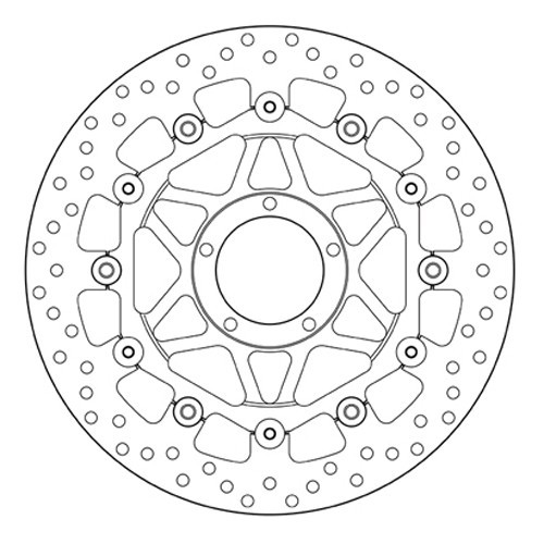 disco de freno moto brembo fijo serie oro 78b40890