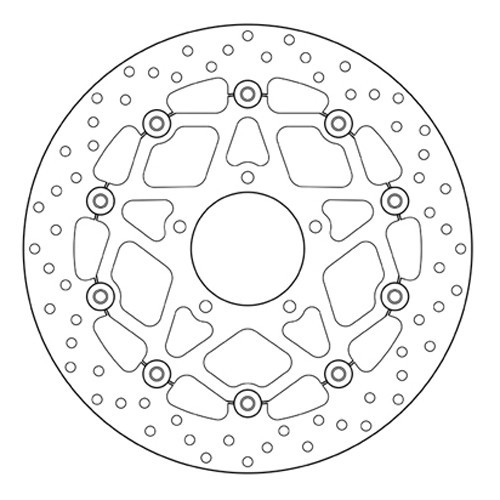 disco de freno moto brembo fijo serie oro 78b40893