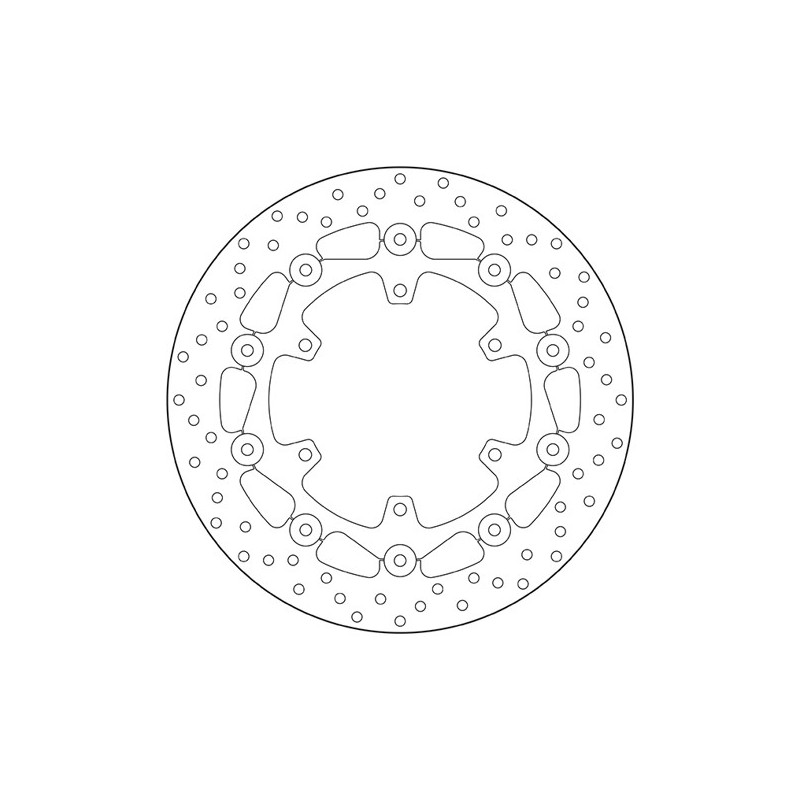 disco de freno moto brembo fijo serie oro 78b40894