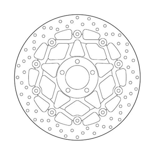disco de freno moto brembo fijo serie oro 78b40901