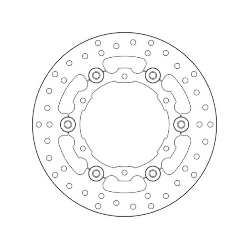 disco de freno moto brembo fijo serie oro 78b40906