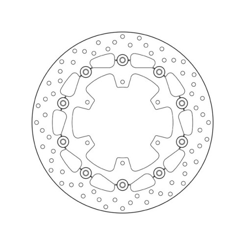 disco de freno moto brembo fijo serie oro 78b40908