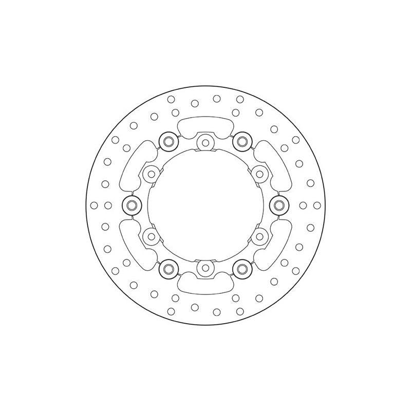 disco de freno moto brembo flotnte serie oro trasero 78b40909