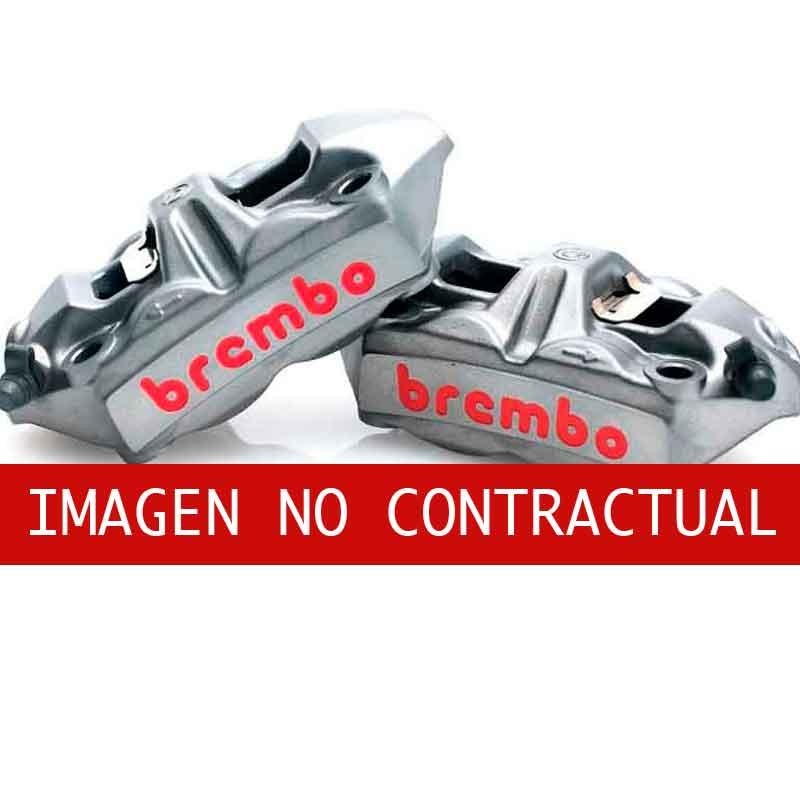 pinza de freno brembo m4 izq titanio sin pastillas 100mm 920 9885 05