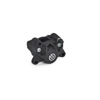pinza de freno moto brembo 920b85204 trasera negra 2 pistones 2