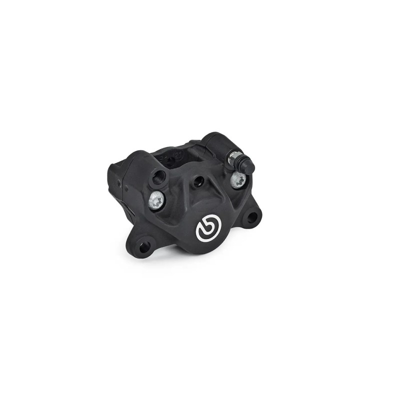 pinza de freno moto brembo 920b85204 trasera negra 2 pistones