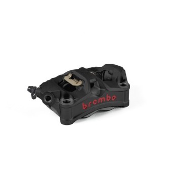 pinza brembo stylema negro y rojo izquierda 100mm 920d02092