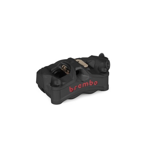 pinza brembo stylema negro y rojo derecha 100mm 920d02093