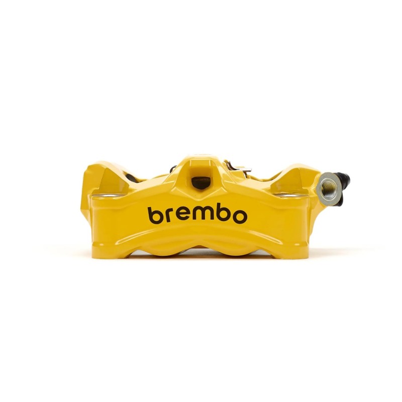 pinza de freno brembo stylema amarilla 100 mm 920f33107