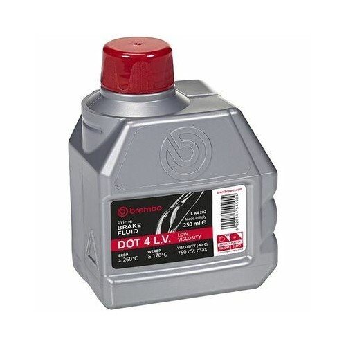 liquido de frenos brembo prime line dot 4 lv 0 25 l