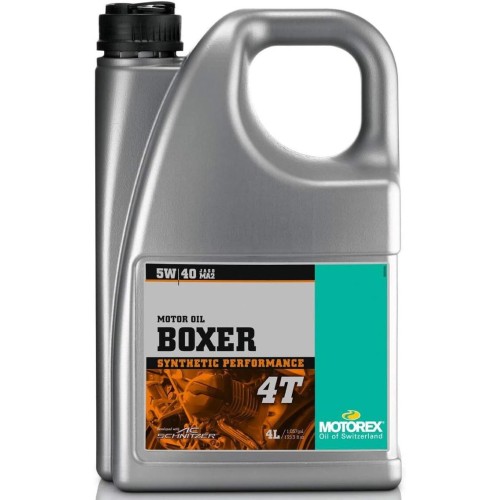 aceite moto motorex boxer 4t 5w40 4l mt013i004t