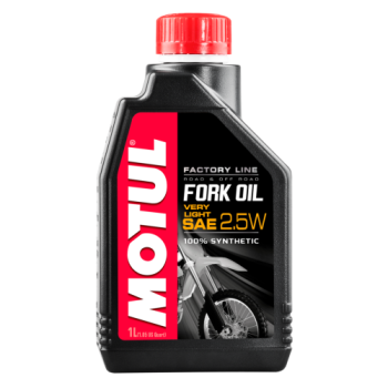 aceite de horquilla motul fork oil factory line l 2 5w 1l