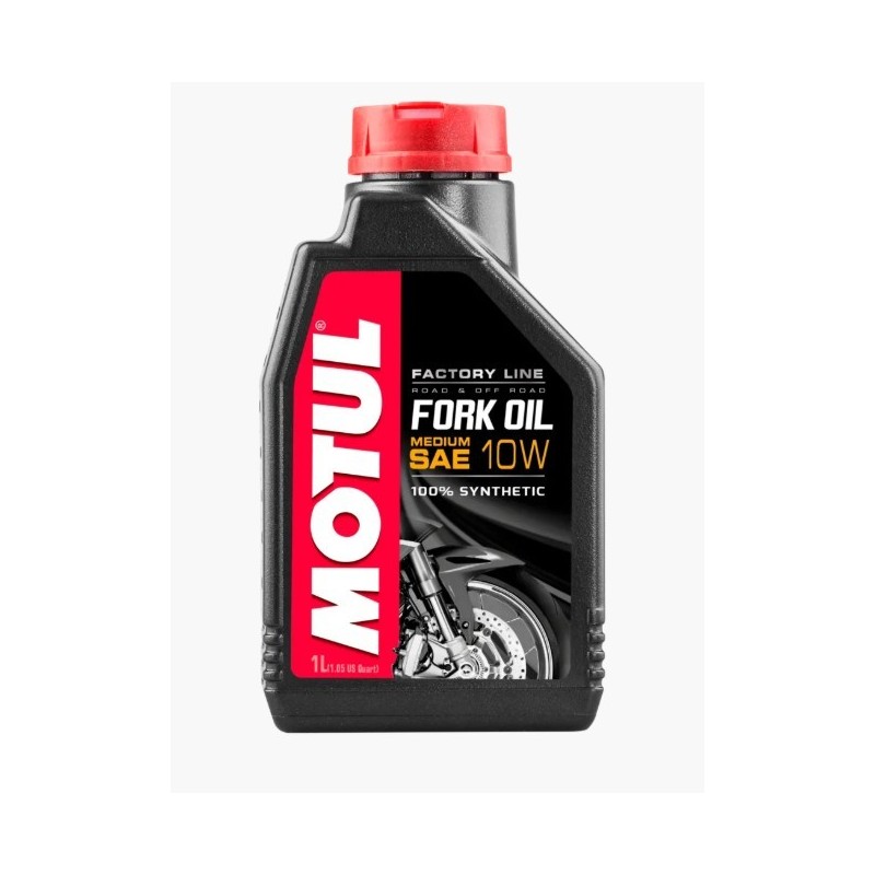 aceite de horquilla motul fork oil 10w factory line medium 1l