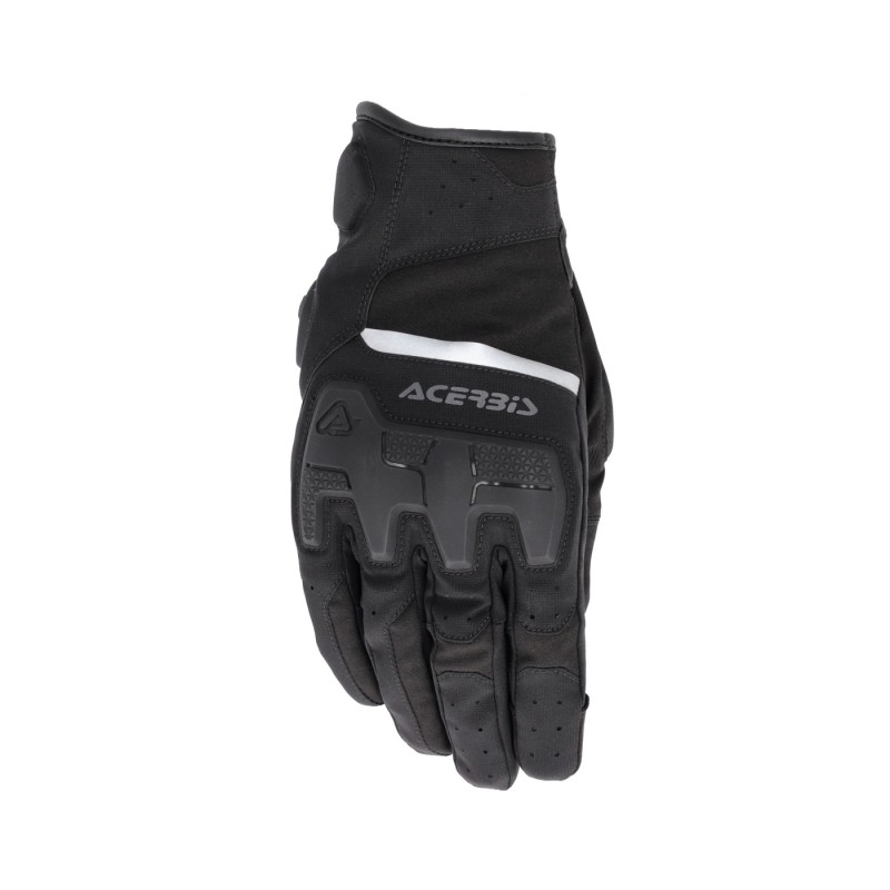 guante acerbis x street wp homologacion ce negros touring y urbano 0026676 090