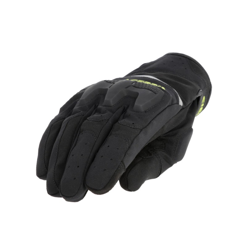 guante acerbis x street wp homologacion ce negro y amarillo touring y urbano 0026676 318