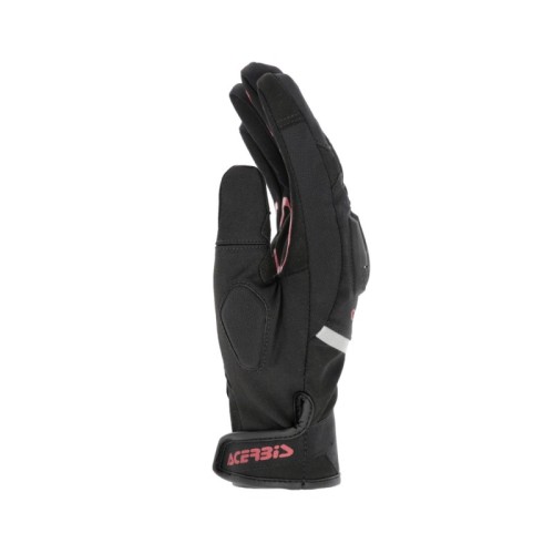 guante acerbis x street wp homologacion ce negro y rojo touring y urbano 0026676 323