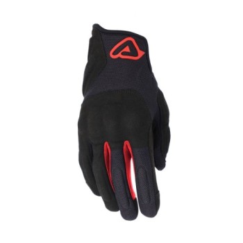 guantes acerbis ce pyramid homologados ce color negro y rojo 0024869 323