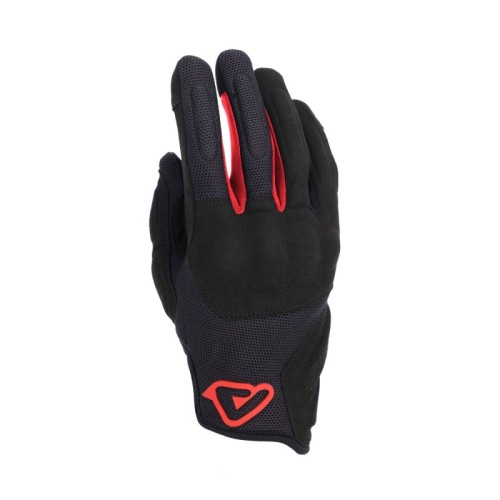 guantes acerbis ce pyramid homologados ce color negro y rojo 0024869 323