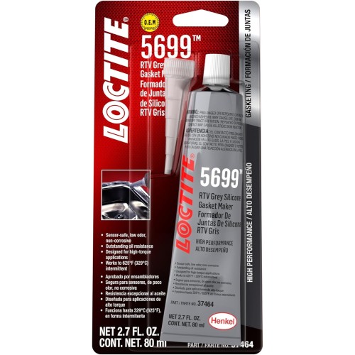 formador de juntas loctite si 5699 gris de alta flexibilidad