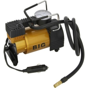 compresor 12v compacto y metalico con bolsa