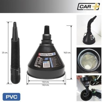 embudo de plastico con tubo extraible 70623402 2