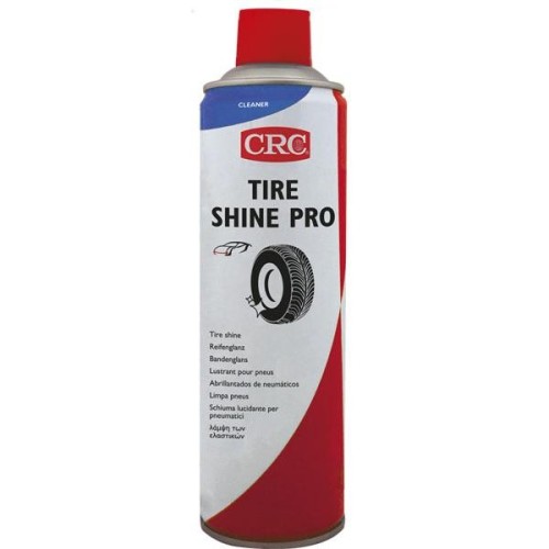abrillantador de neumaticos crc tire shine pro 32728 aa spray 500 ml