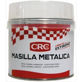 masilla metalica crc 33123 es bicomponente con aluminio 1 kg