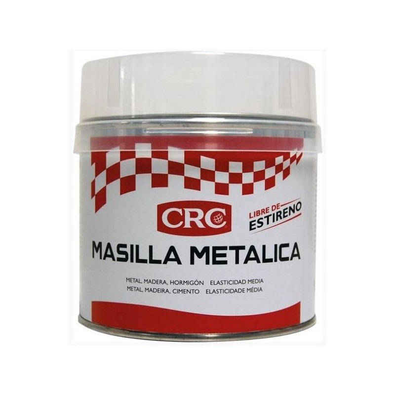 masilla metalica crc 33123 es bicomponente con aluminio 1 kg