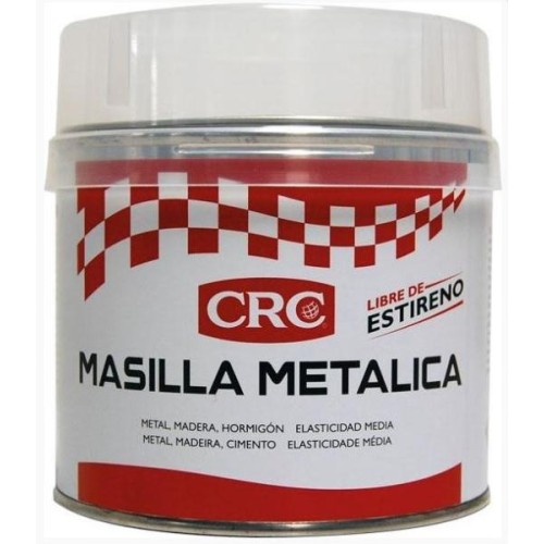 masilla metalica crc 33123 es bicomponente con aluminio 1 kg