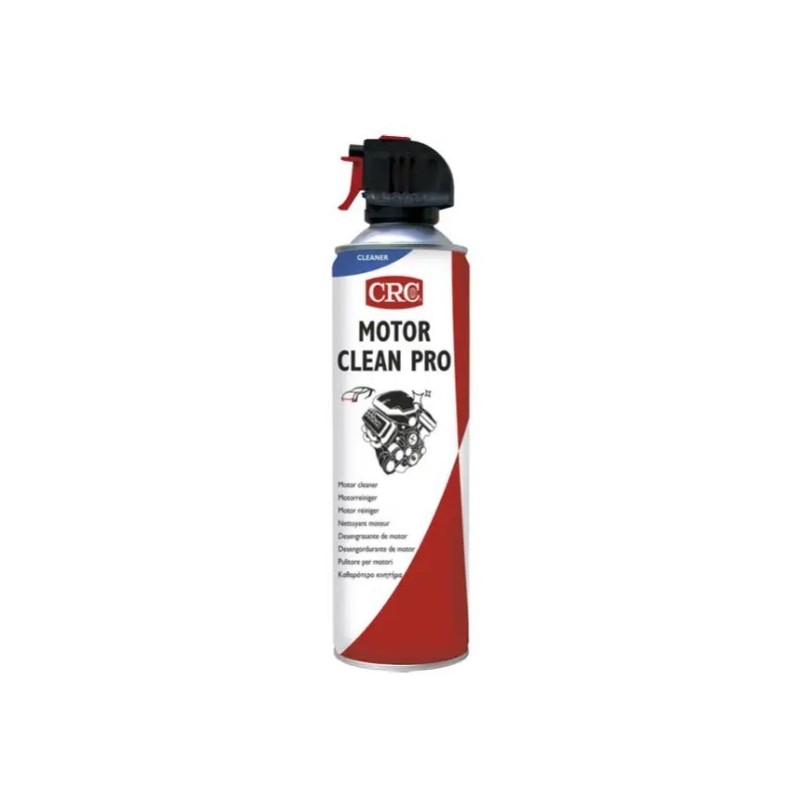limpiador de motor crc motor clean pro 32730 aa desengrasante en aerosol 500 ml