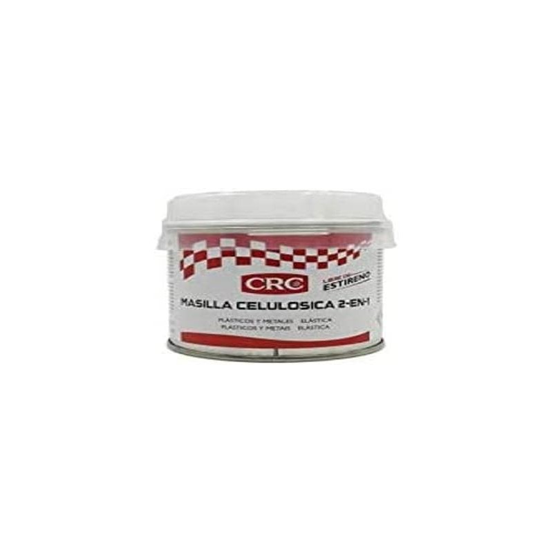 masilla celulosica 2 en 1 crc 33127 es para plastico y metal 250 g