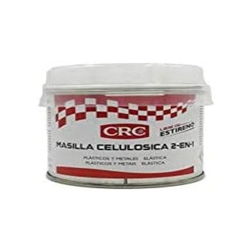 masilla celulosica 2 en 1 crc 33127 es para plastico y metal 250 g