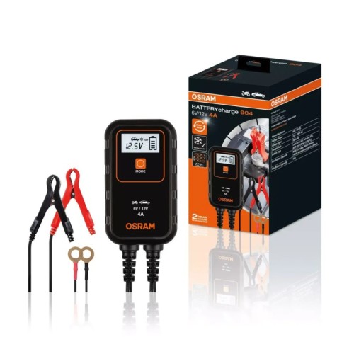 cargador de baterias osram battery charge 904 oebcs904