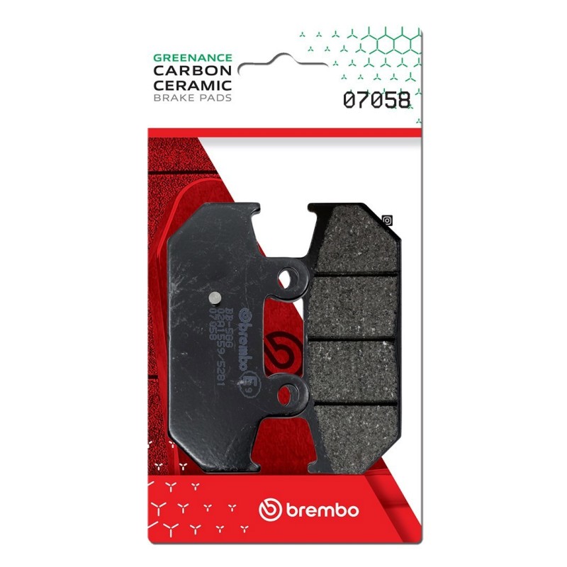 pastillas de freno moto brembo genuinas 07058